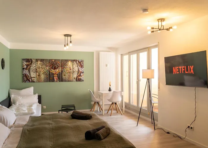 Home Shanti - Studio, Suedvorstadt, Balkon, Tv